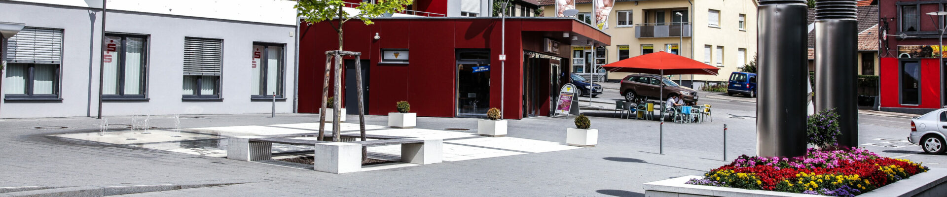 Dorfplatz Ortsmitte Dunningen