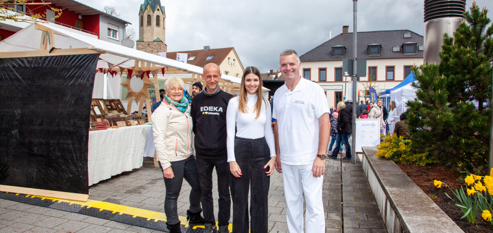Dunninger Frühling 2024, Vorstand DU - Die Unternehmer e.V. (von links): Schriftführerin Kerstin Gapp, 1. Vorsitzender Henry Berger, Finanzen Tamara Hauschel, 2. Vorsitzender Tobias Krug, Foto: Fritz Rudolf