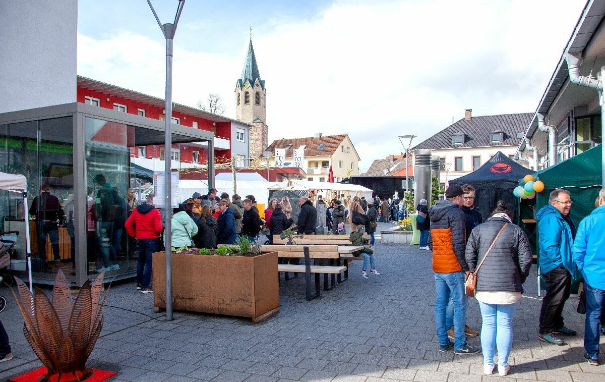 Dunninger Frühling 2024, Impressionen Dunninger Ortsmitte, Foto: Fritz Rudolf